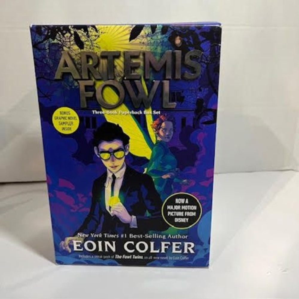 Artemis Fowl Three-Book Paperback Box Set Eoin Colfer‎ Disney